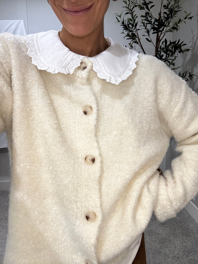 Pillow Talk Cardigan | Cream