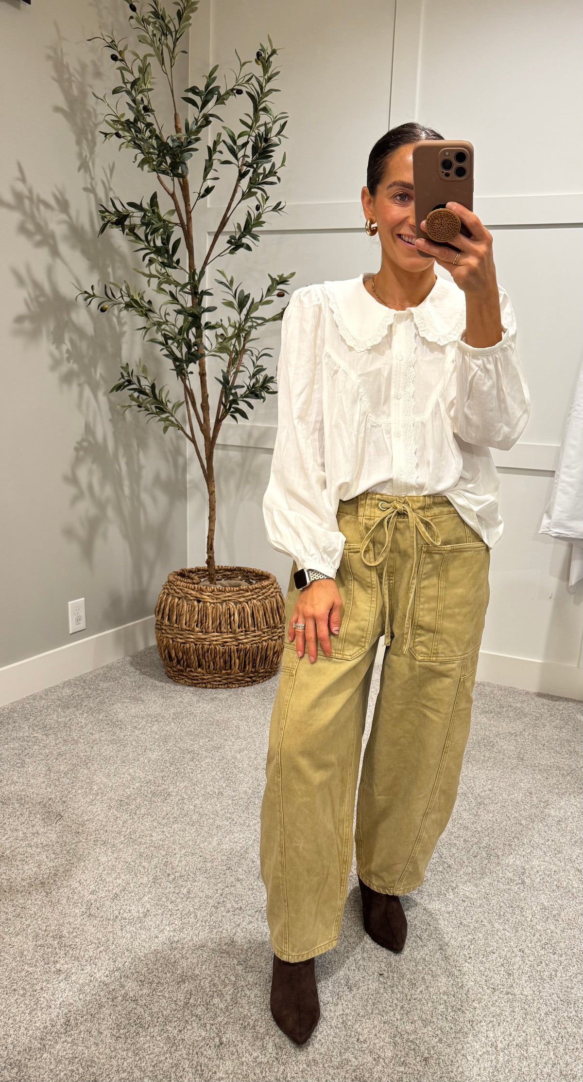 Vintage Beige Pants