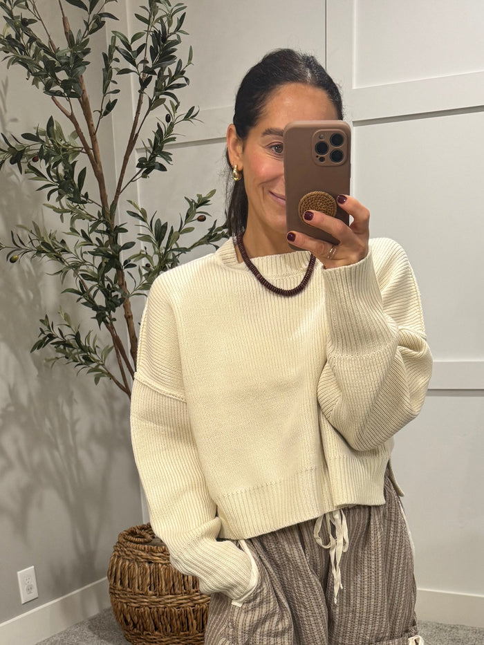 Taj Sweater | Cream