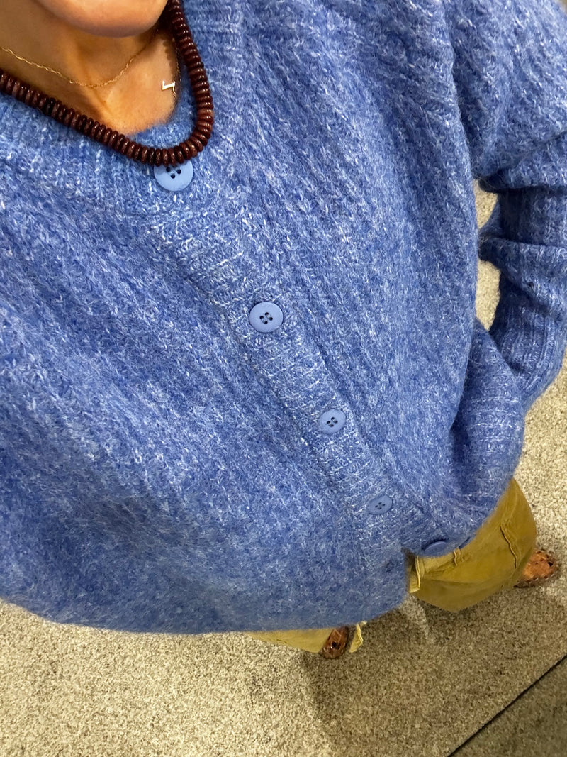 Zay Cardigan Sweater | Blue