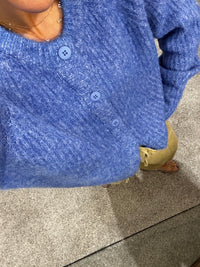 Zay Cardigan Sweater | Blue