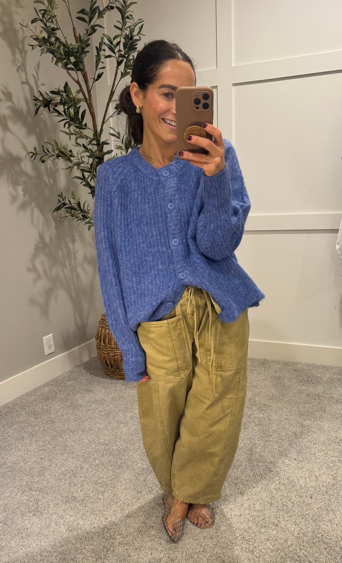 Zay Cardigan Sweater | Blue