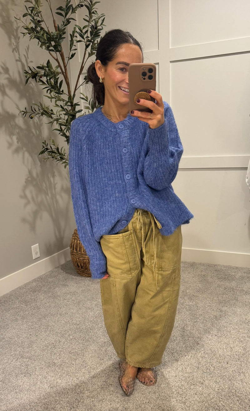 Zay Cardigan Sweater | Blue