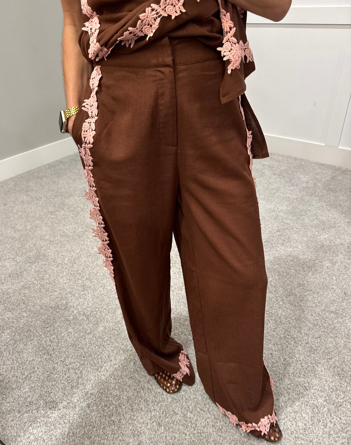 Resort Set | Brown + Pink