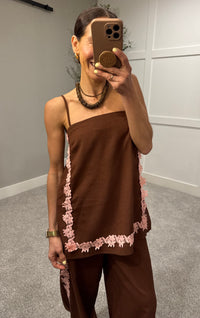 Resort Set | Brown + Pink