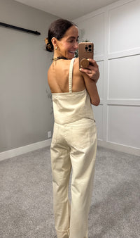 Butter Cream Denim Set