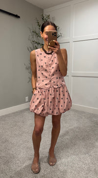 Dusty Polka Set | Pink
