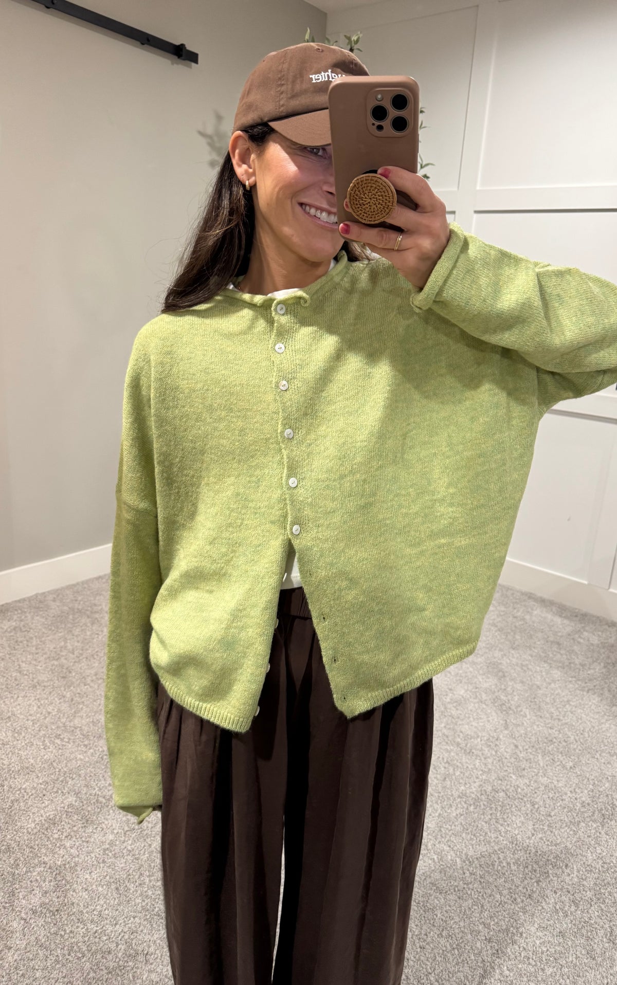 Zola Cardigan | Lemongrass