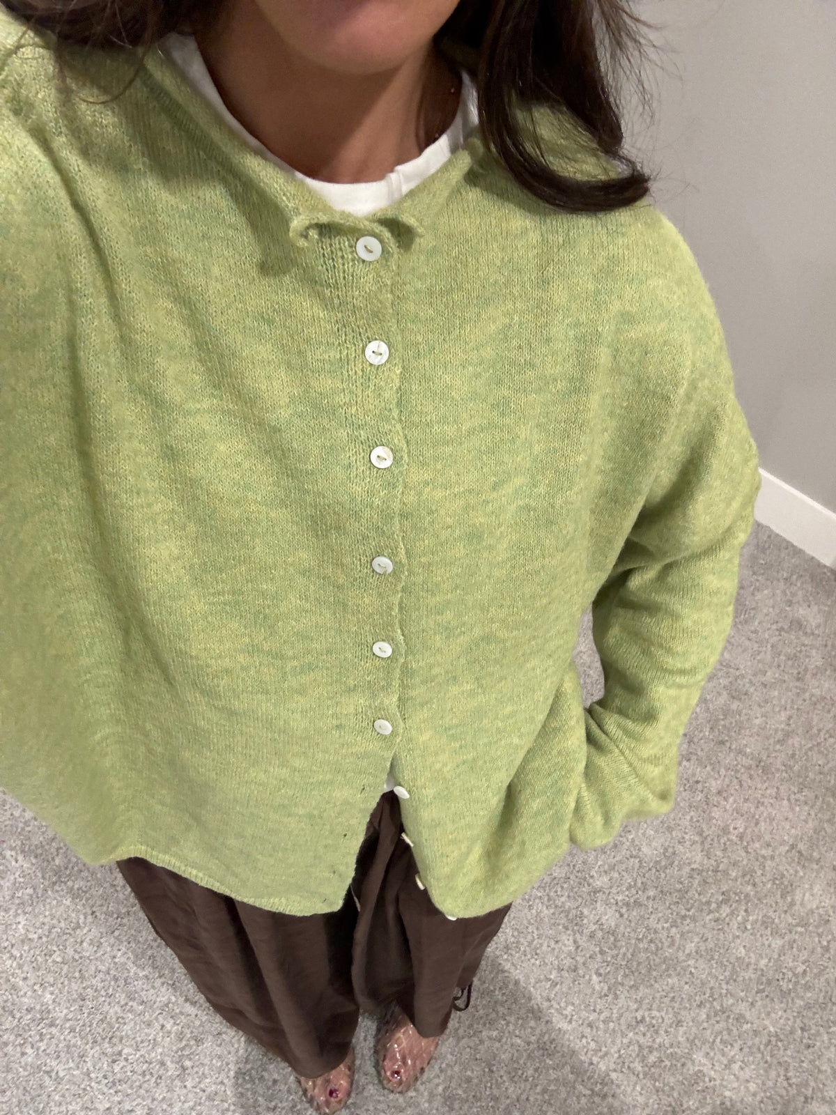 Zola Cardigan | Lemongrass