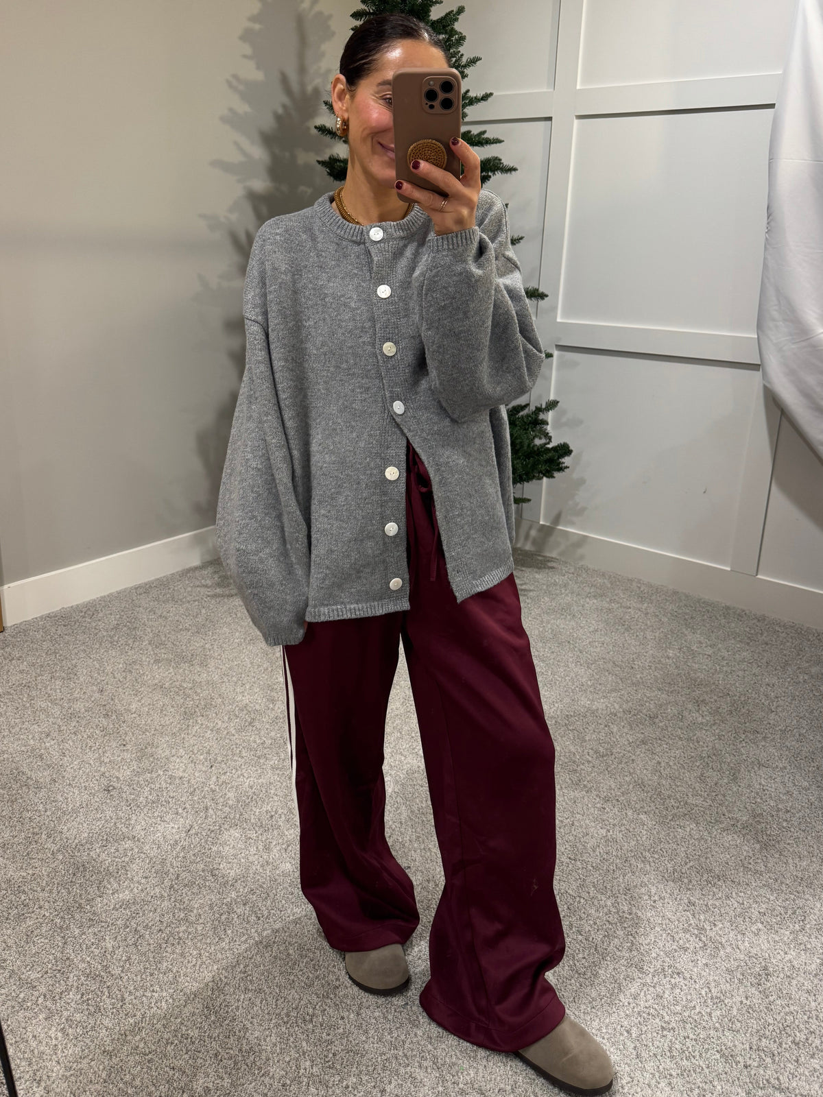 Juniper Cardigan| Heather Grey