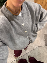 Juniper Cardigan| Heather Grey