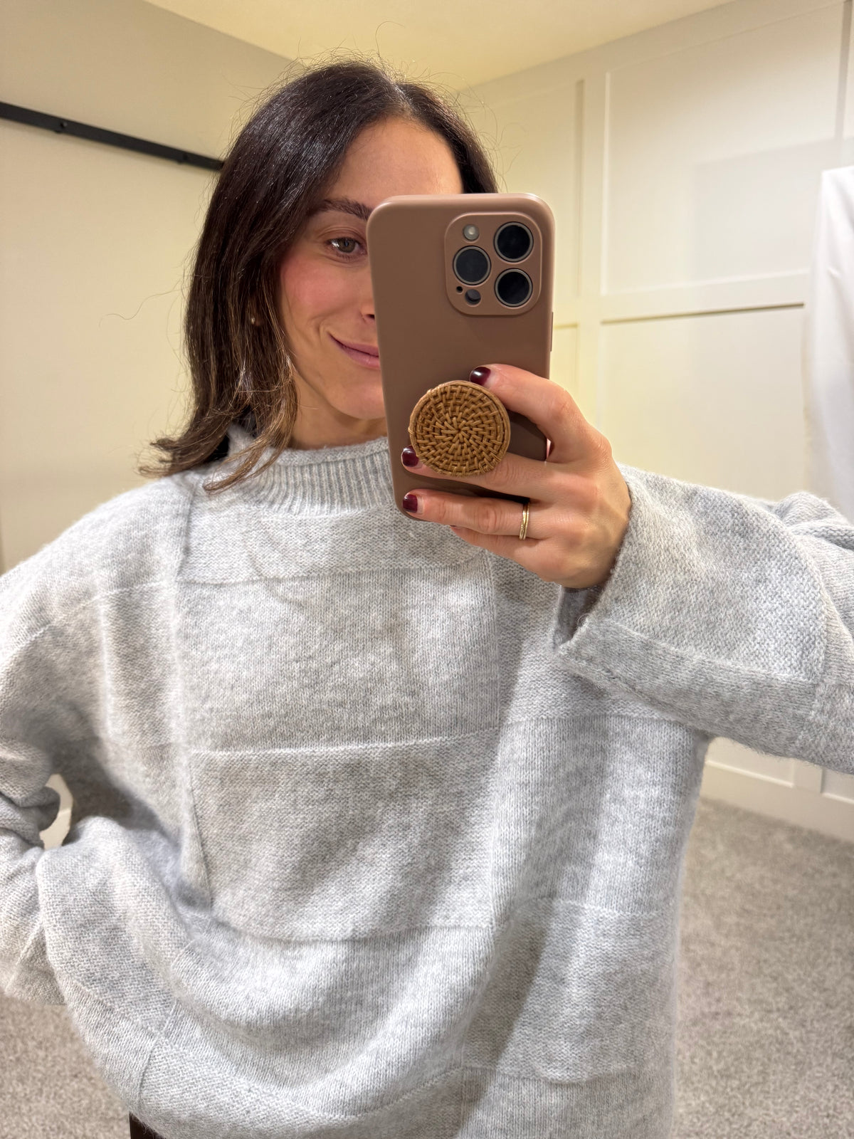 Charlie Sweater | Light Heather Grey