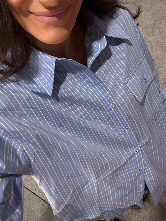 Amalfi TOP ONLY | Blue