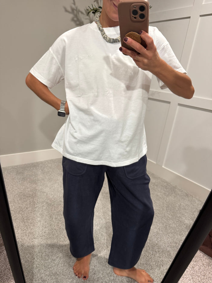 Good Vibes Tee | White