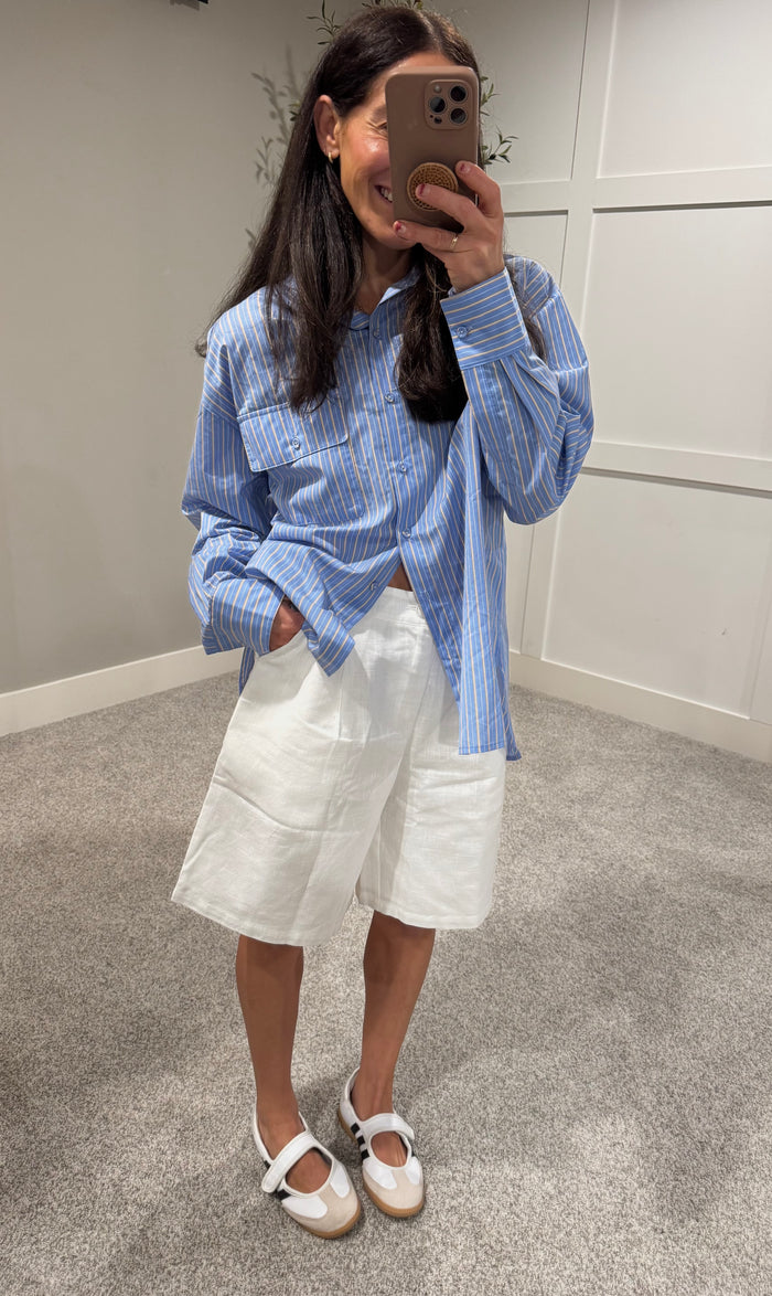 Amalfi TOP ONLY | Blue