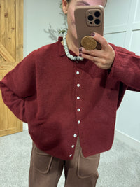 Zola Cardigan | Wine
