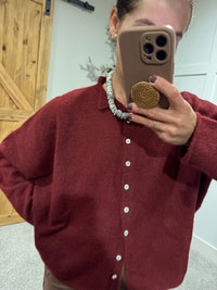 Zola Cardigan | Wine