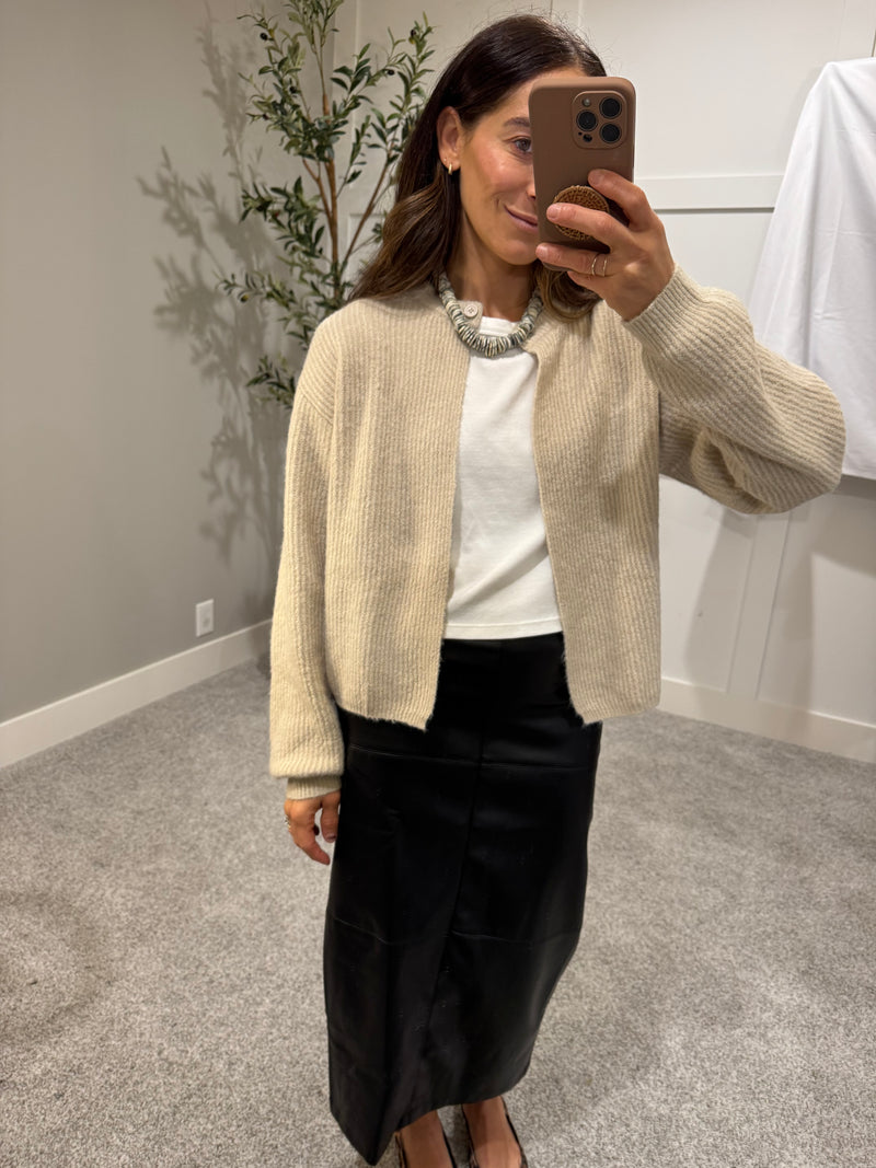 Taupe Cardigan