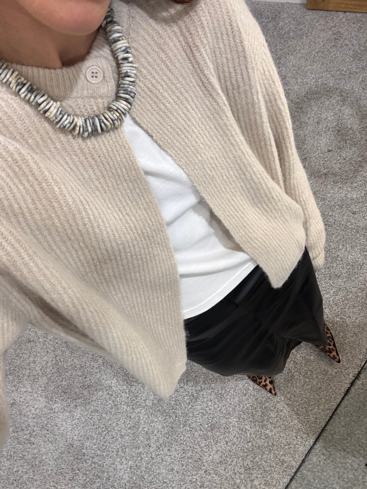 Taupe Cardigan