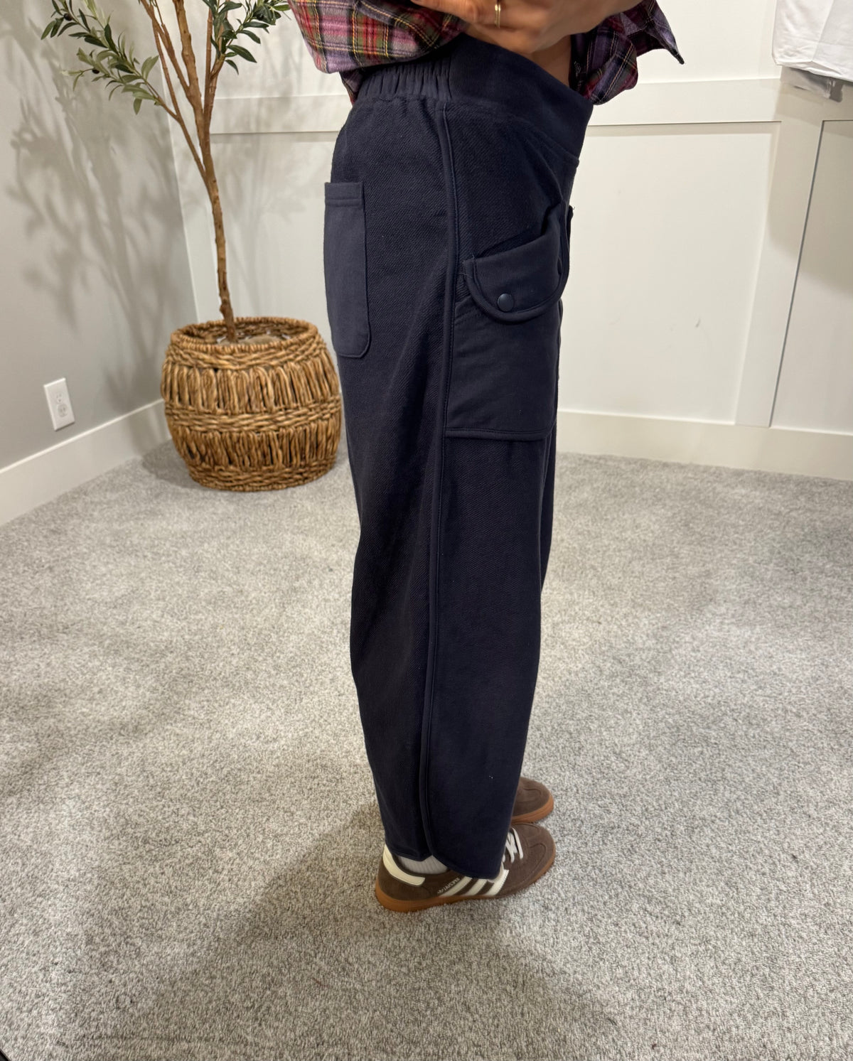 Loose Lounge Pant | Navy