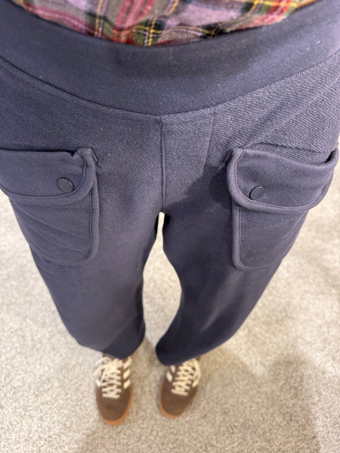 Loose Lounge Pant | Navy